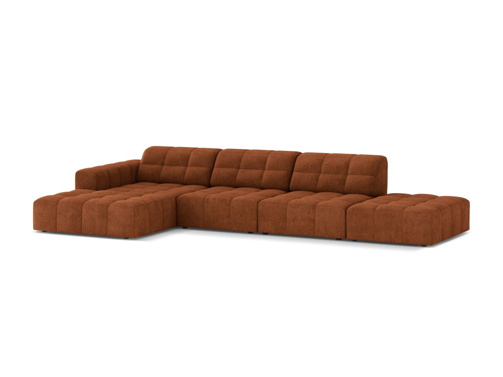 Left Corner Sofa, "Jennifer", 5 Seats, 348x167x78