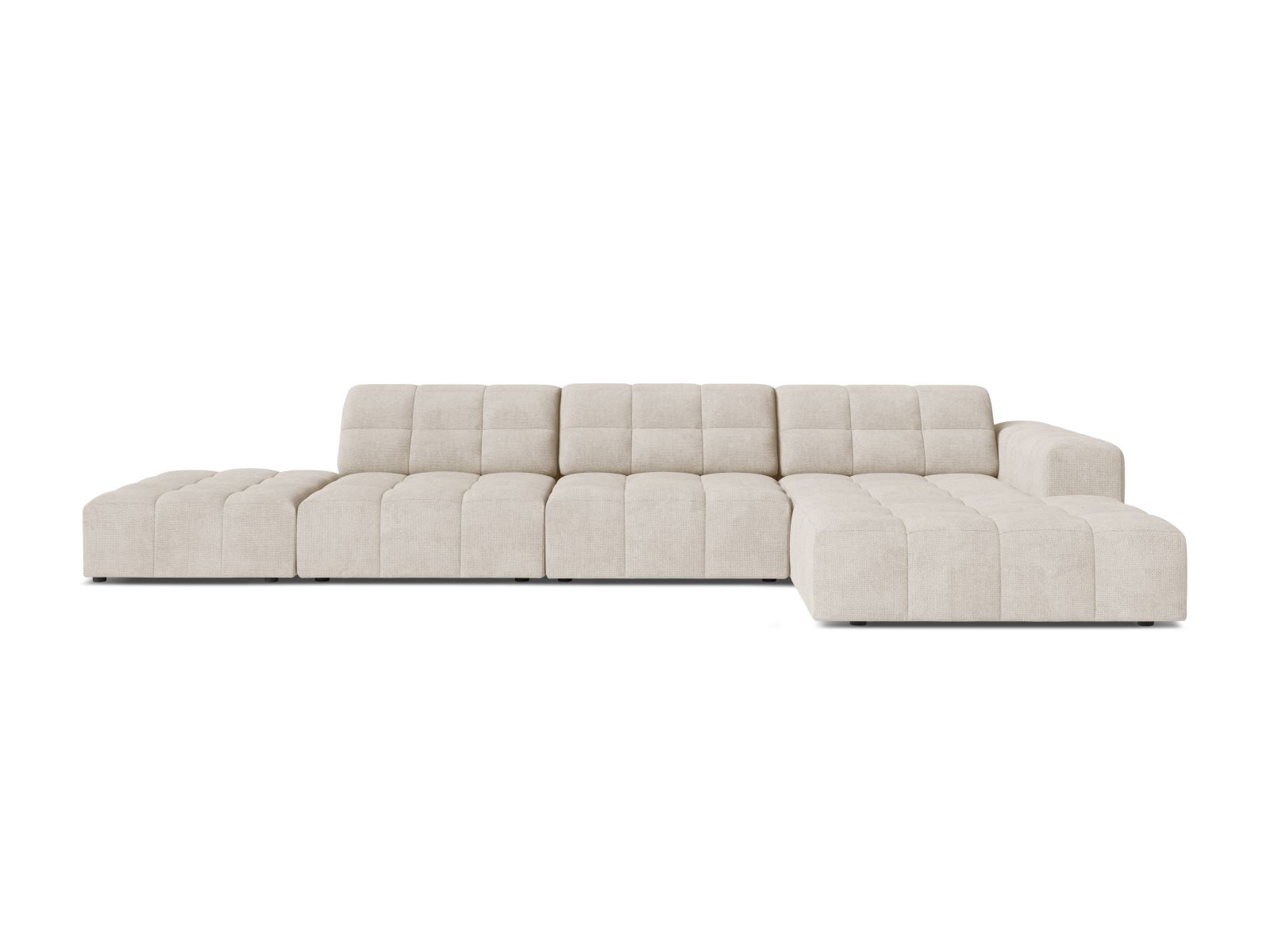Right Corner Sofa, "Jennifer", 5 Seats, 348x167x78