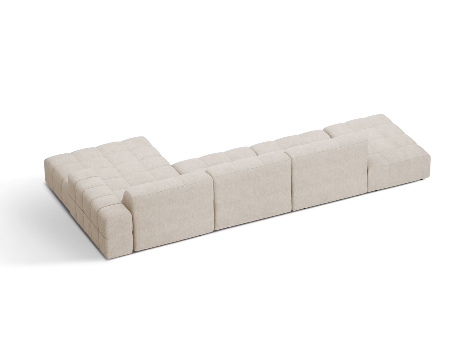 Right Corner Sofa, "Jennifer", 5 Seats, 348x167x78