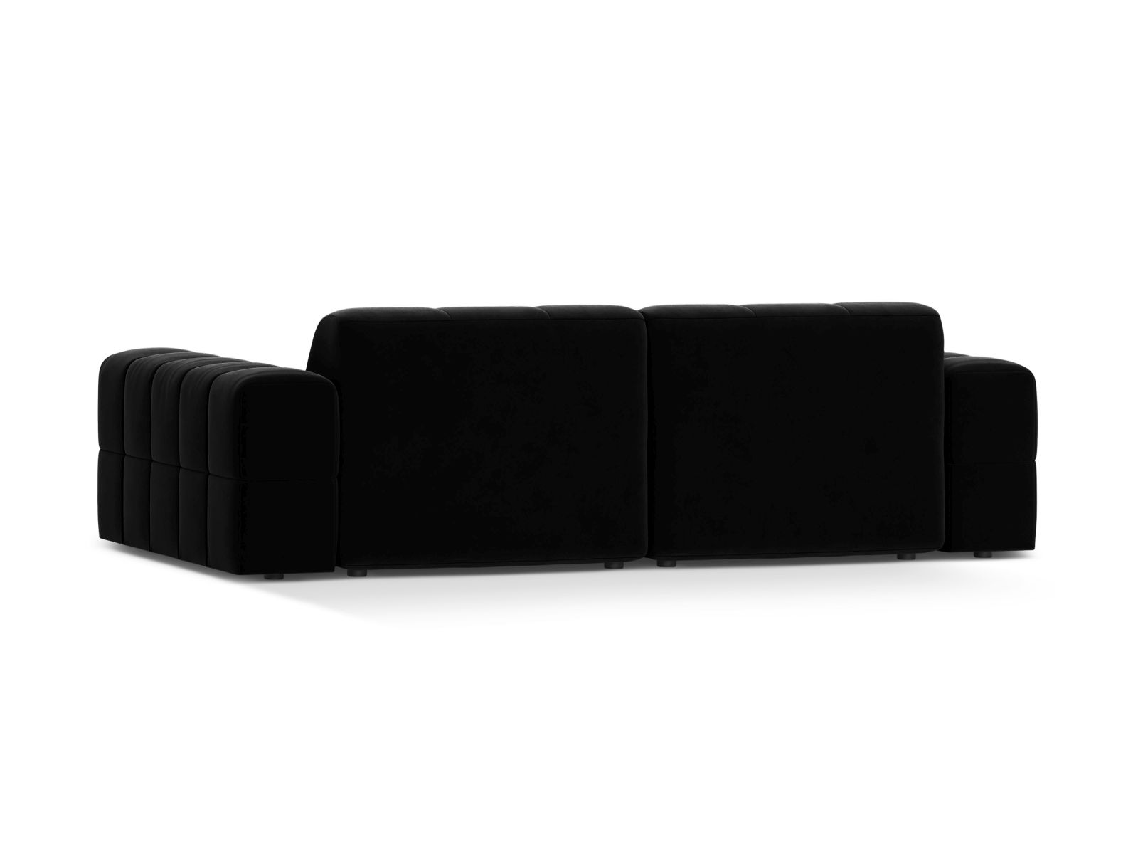 Velvet Sofa, "Jennifer", 3 Seats, 212x102x78
