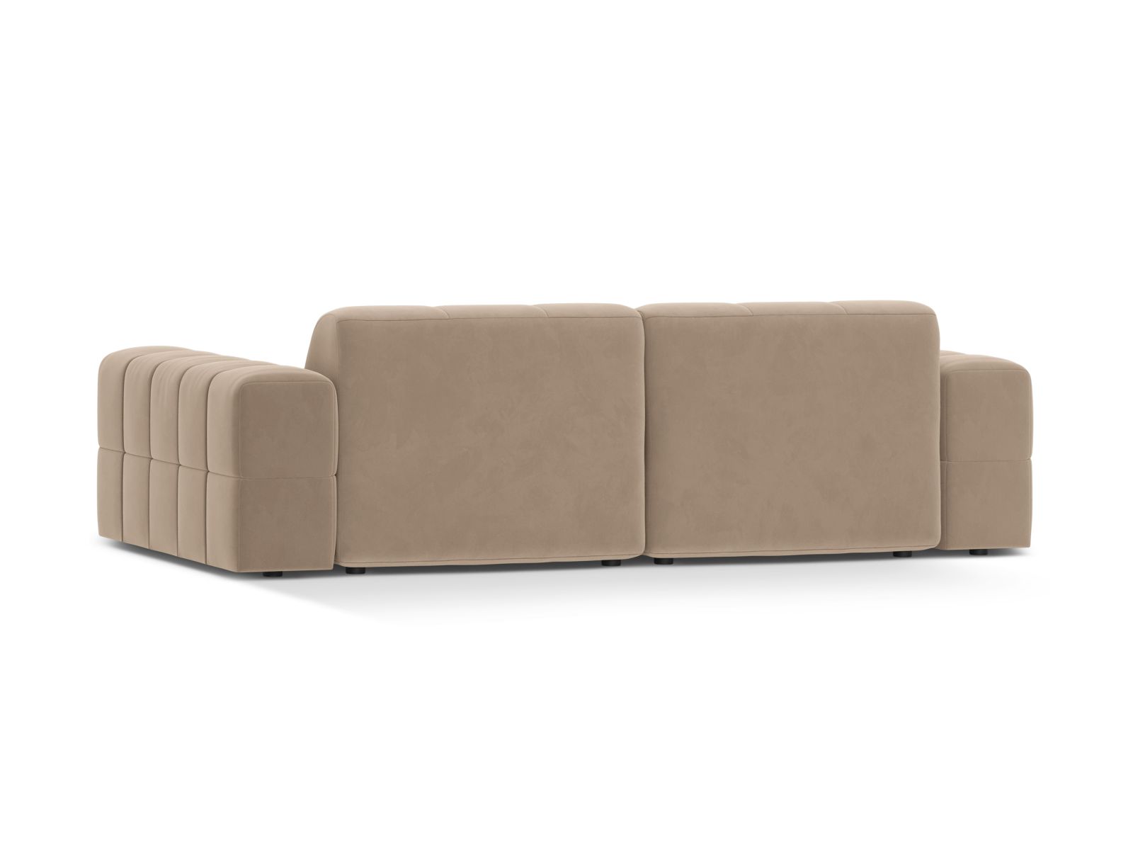 Velvet Sofa, "Jennifer", 3 Seats, 212x102x78