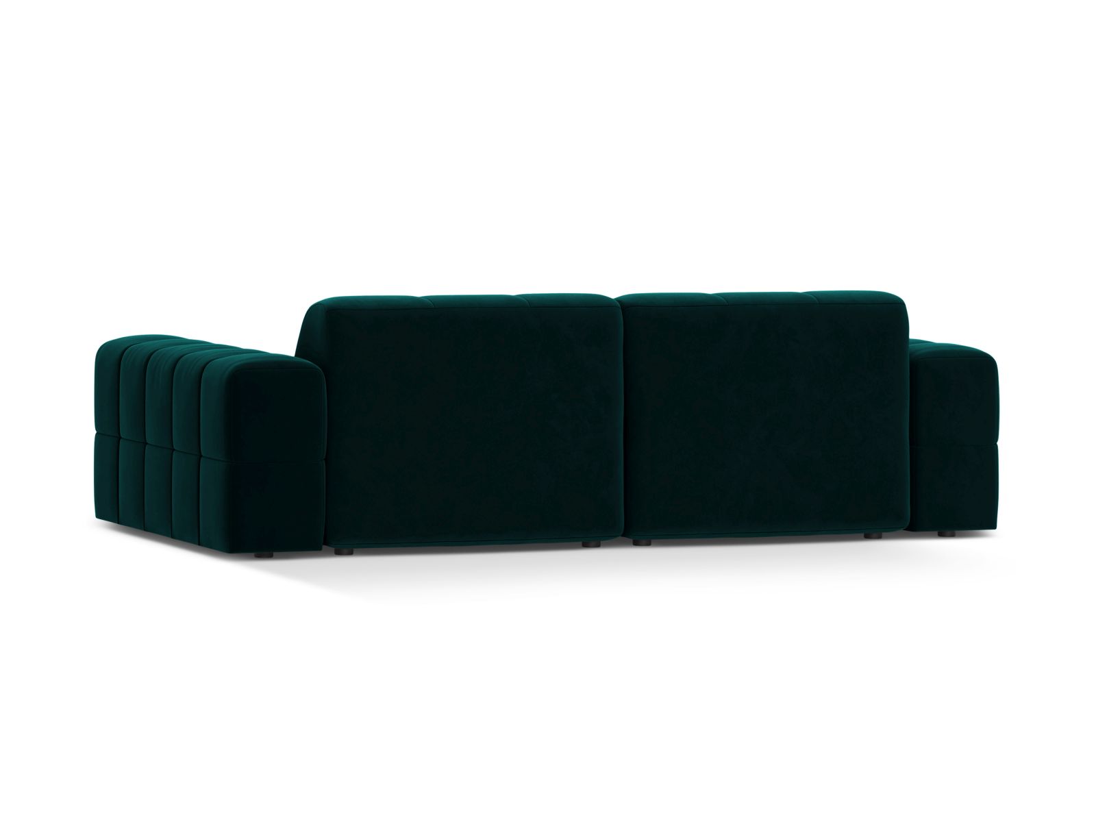 Velvet Sofa, "Jennifer", 3 Seats, 212x102x78