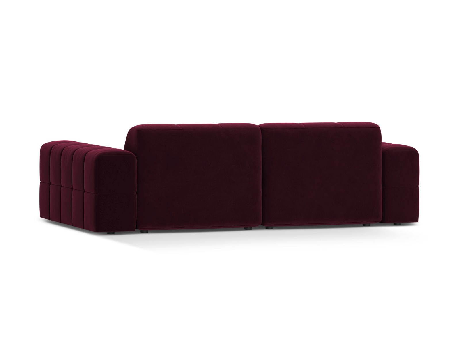 Velvet Sofa, "Jennifer", 3 Seats, 212x102x78