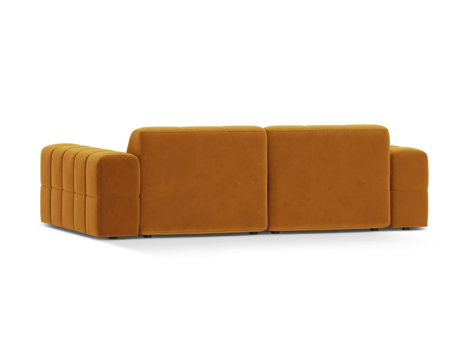 Velvet Sofa, "Jennifer", 3 Seats, 212x102x78