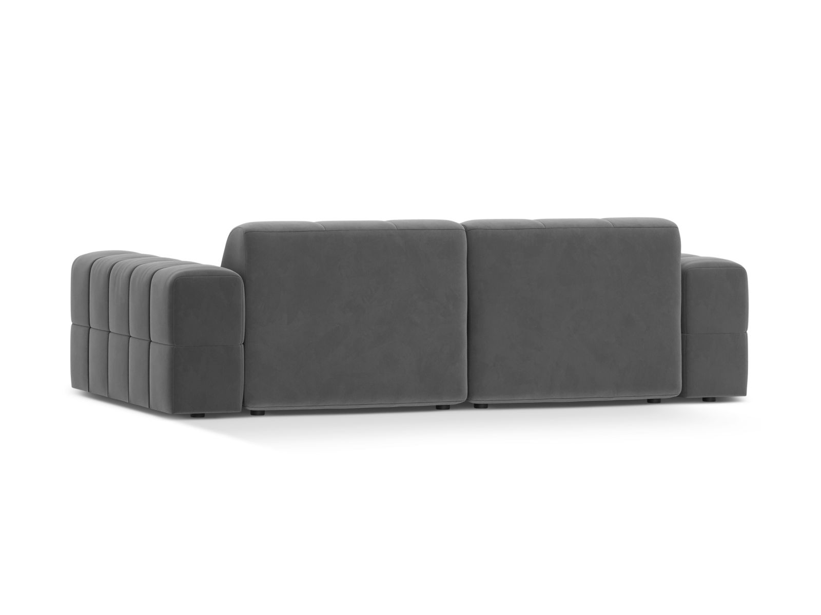 Velvet Sofa, "Jennifer", 3 Seats, 212x102x78