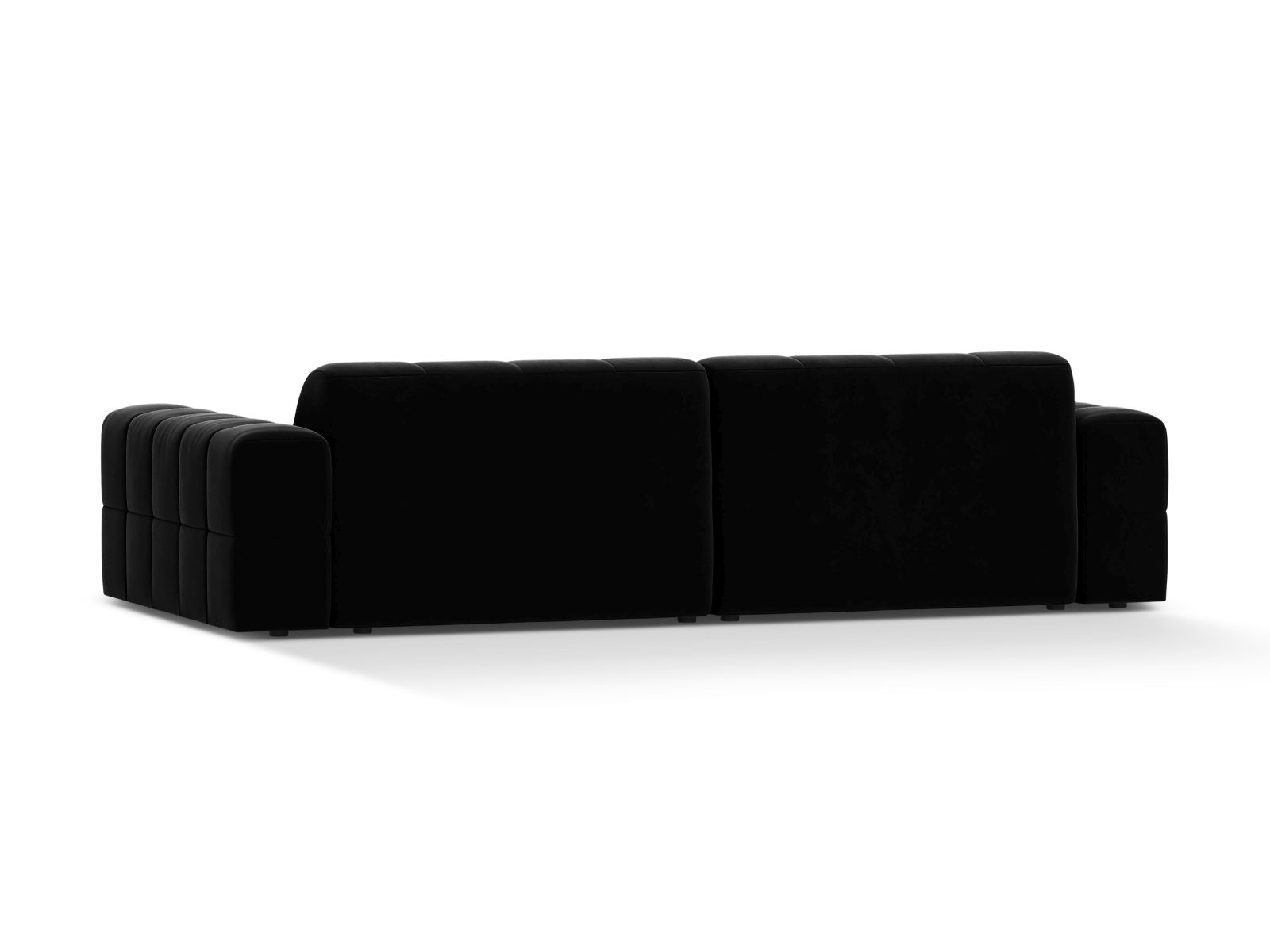 Velvet Sofa, "Jennifer", 4 Seats, 252x102x78