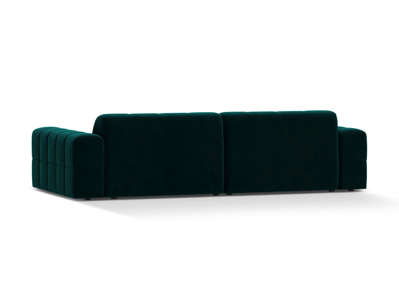 Velvet Sofa, "Jennifer", 4 Seats, 252x102x78