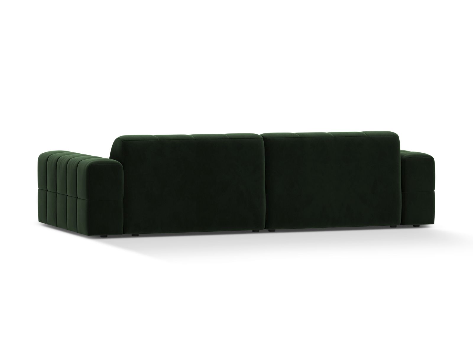 Velvet Sofa, "Jennifer", 4 Seats, 252x102x78