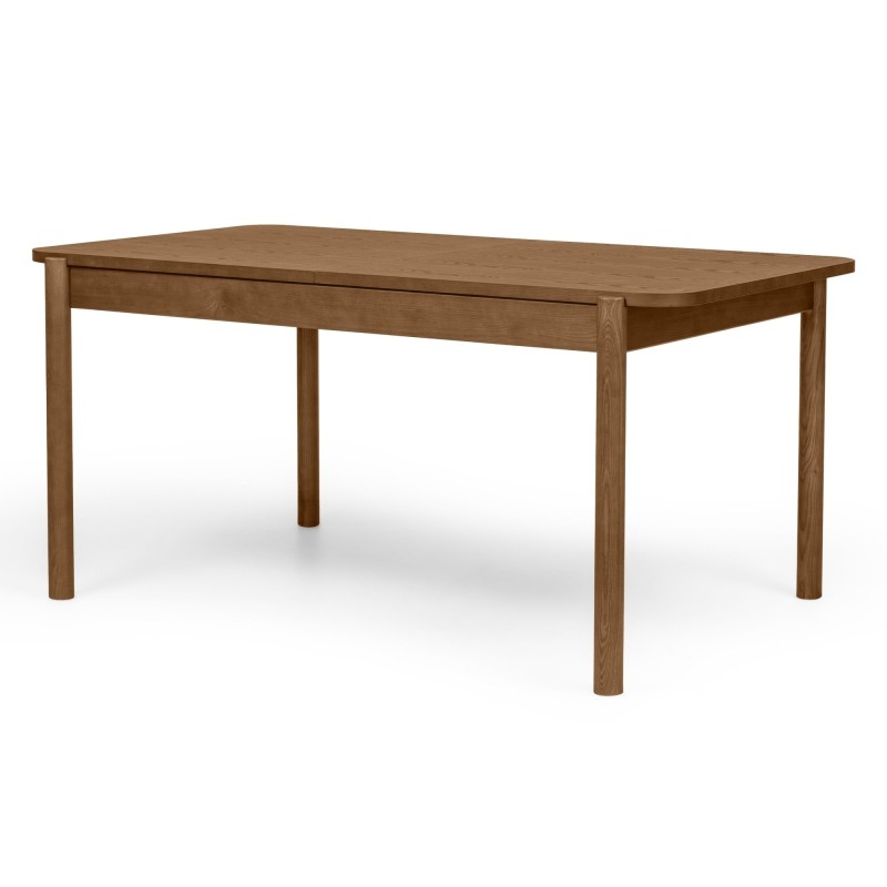 Stół rozkładany Iselio 160-200 cm, prostokątny, brązowy