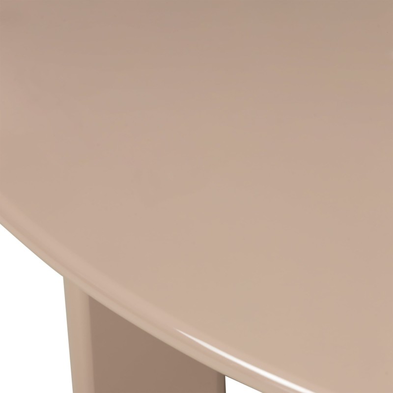 Stolik kawowy Cameron 130 cm, nude, glossy