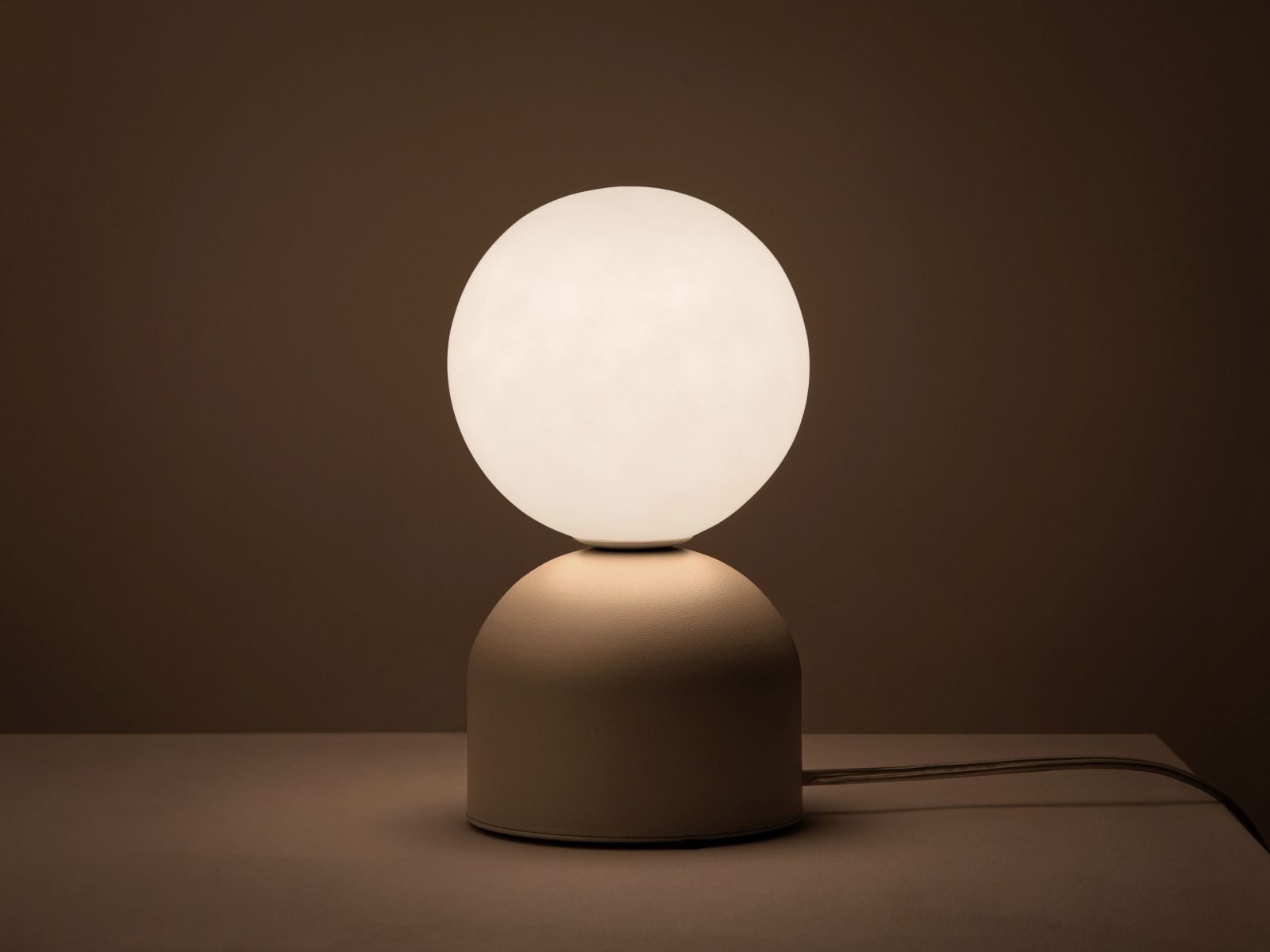 Table Lamp, "Ely", 12x12x21