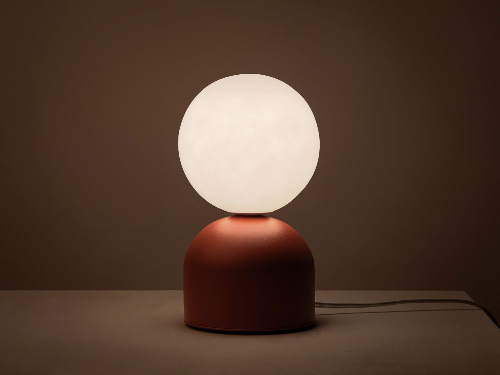 Table Lamp, "Ely", 12x12x21
