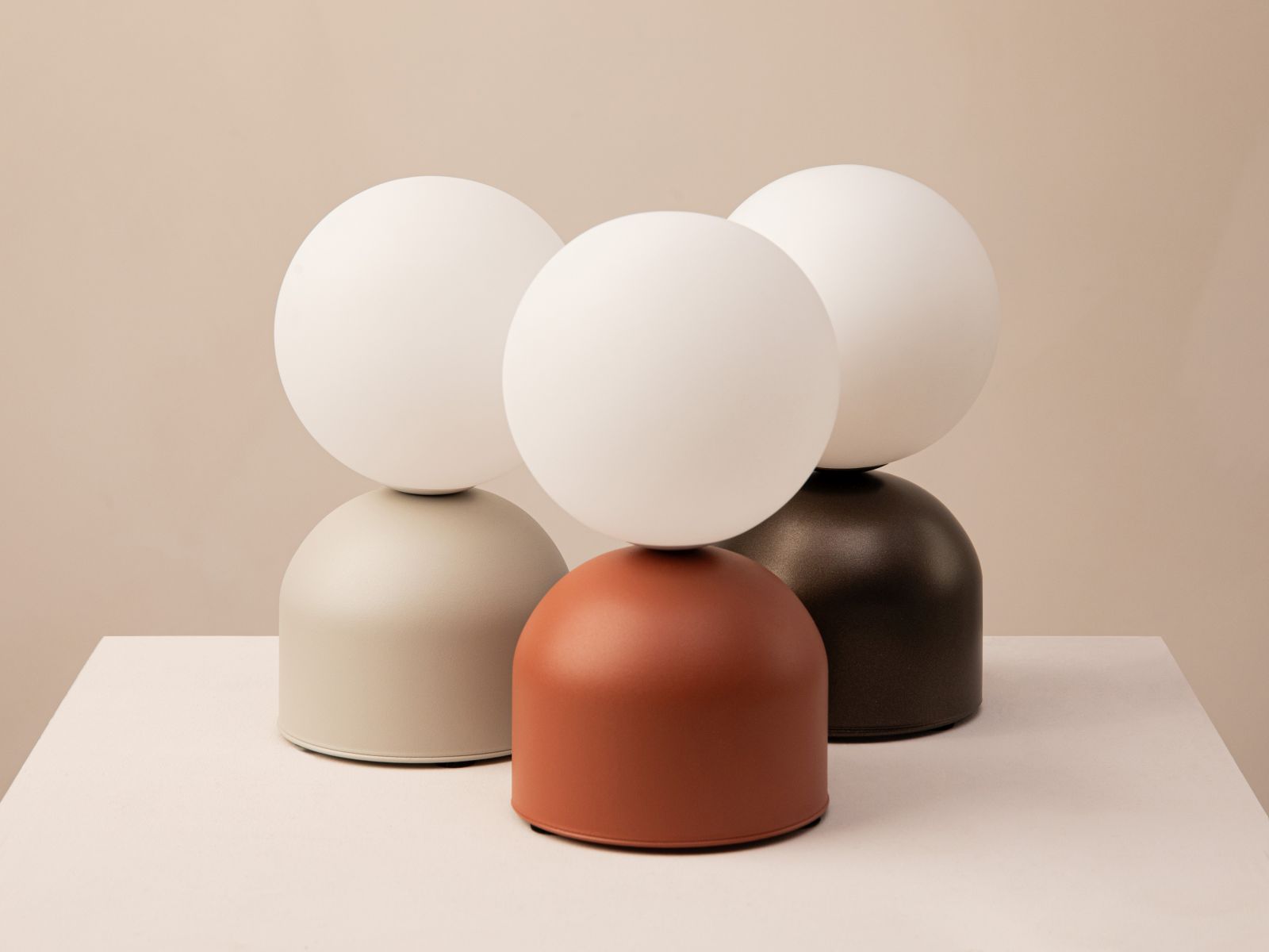 Table Lamp, "Ely", 12x12x21