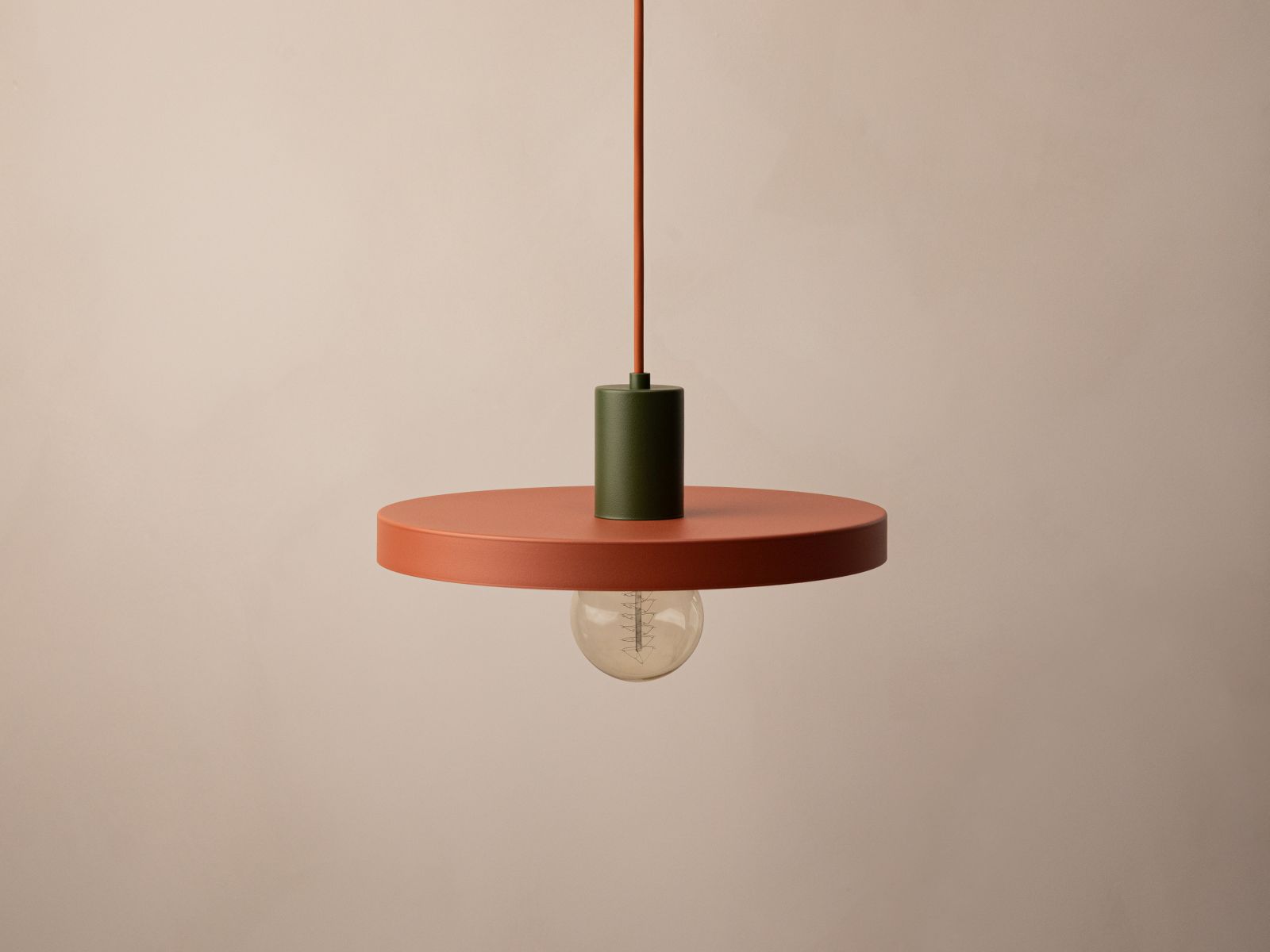 Pendant Lamp, "Ori", 30x30x145
