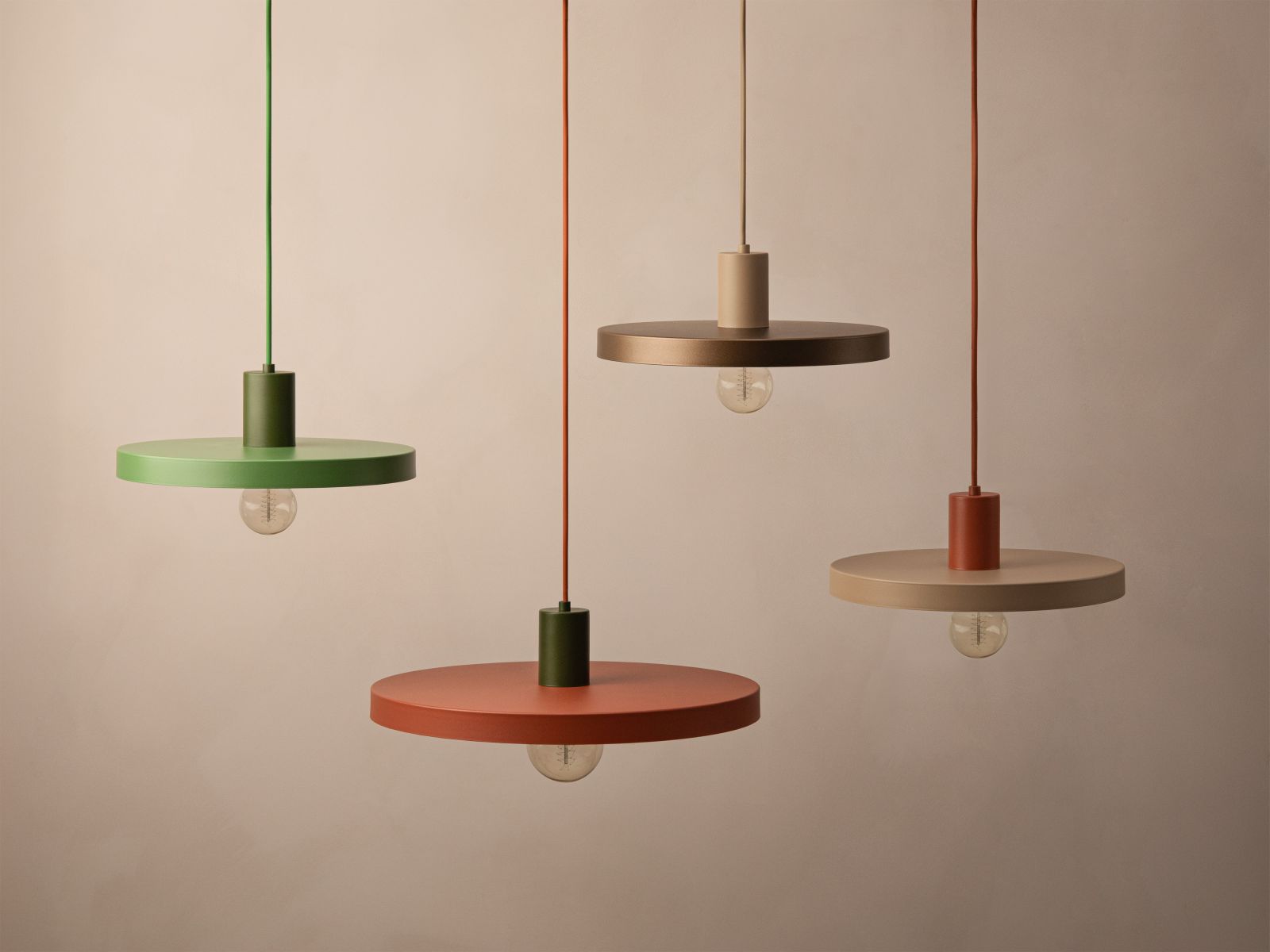 Pendant Lamp, "Ori", 30x30x145