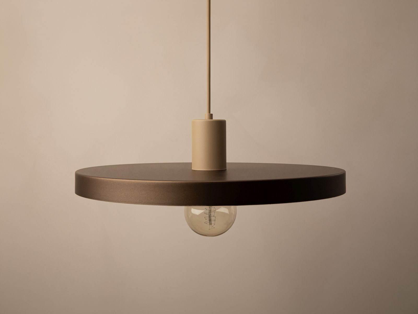 Pendant Lamp, "Ori", 40x40x145