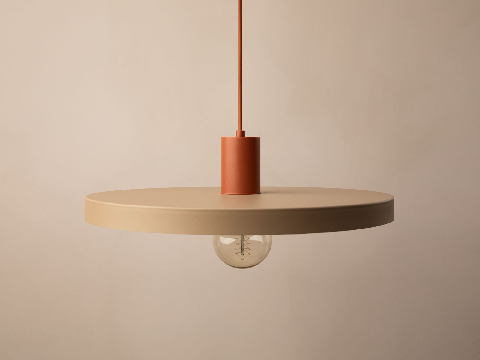 Pendant Lamp, "Ori", 40x40x145