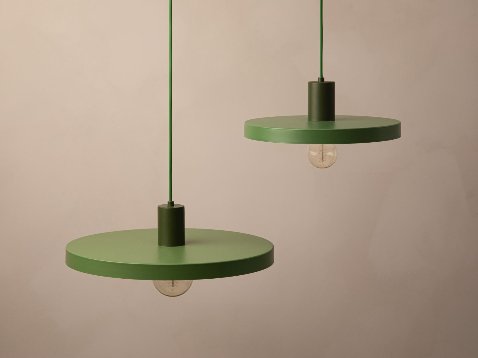 Pendant Lamp, "Ori", 40x40x145