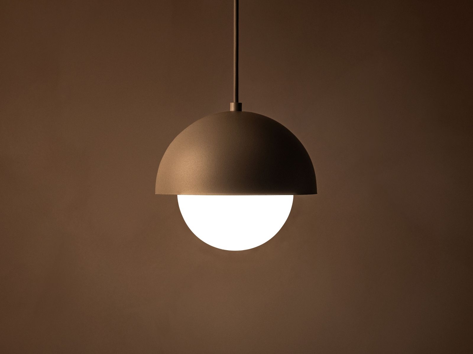 Pendant Lamp, "Kora", 17x17x150