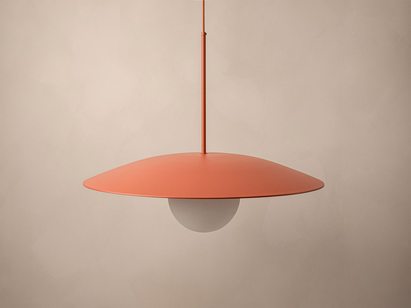 Pendant Lamp, "Mist", 65x65x163