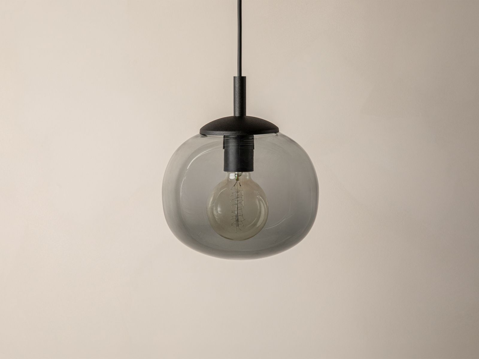 Pendant Lamp, "Luma", 20x20x155