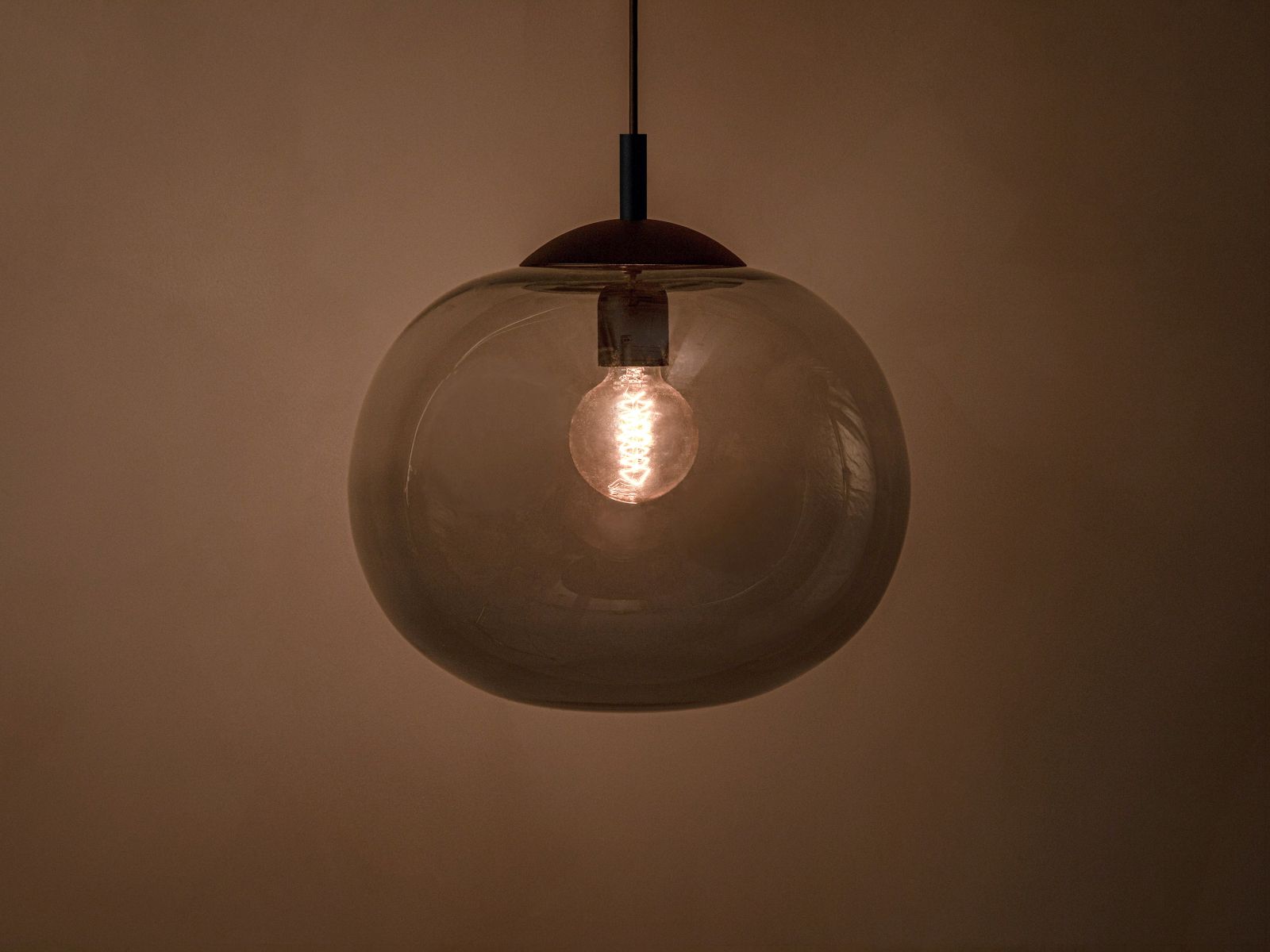 Pendant Lamp, "Luma", 30x30x165