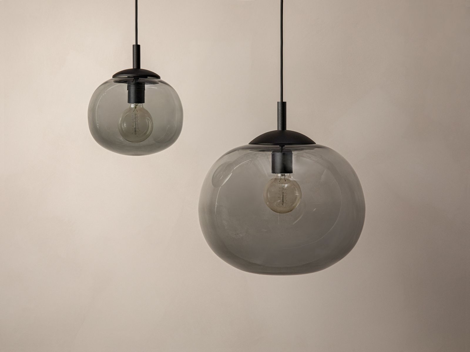 Pendant Lamp, "Luma", 30x30x165