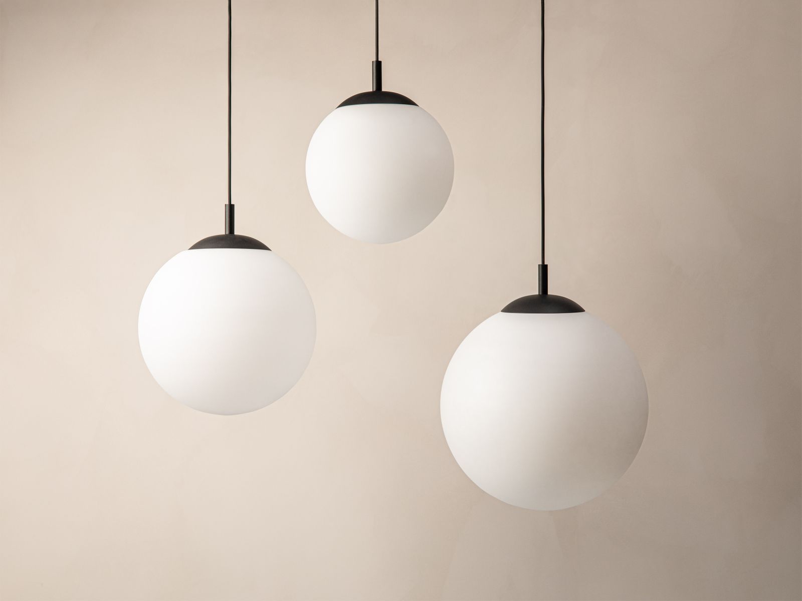 Pendant Lamp, "Glow", 35x35x175