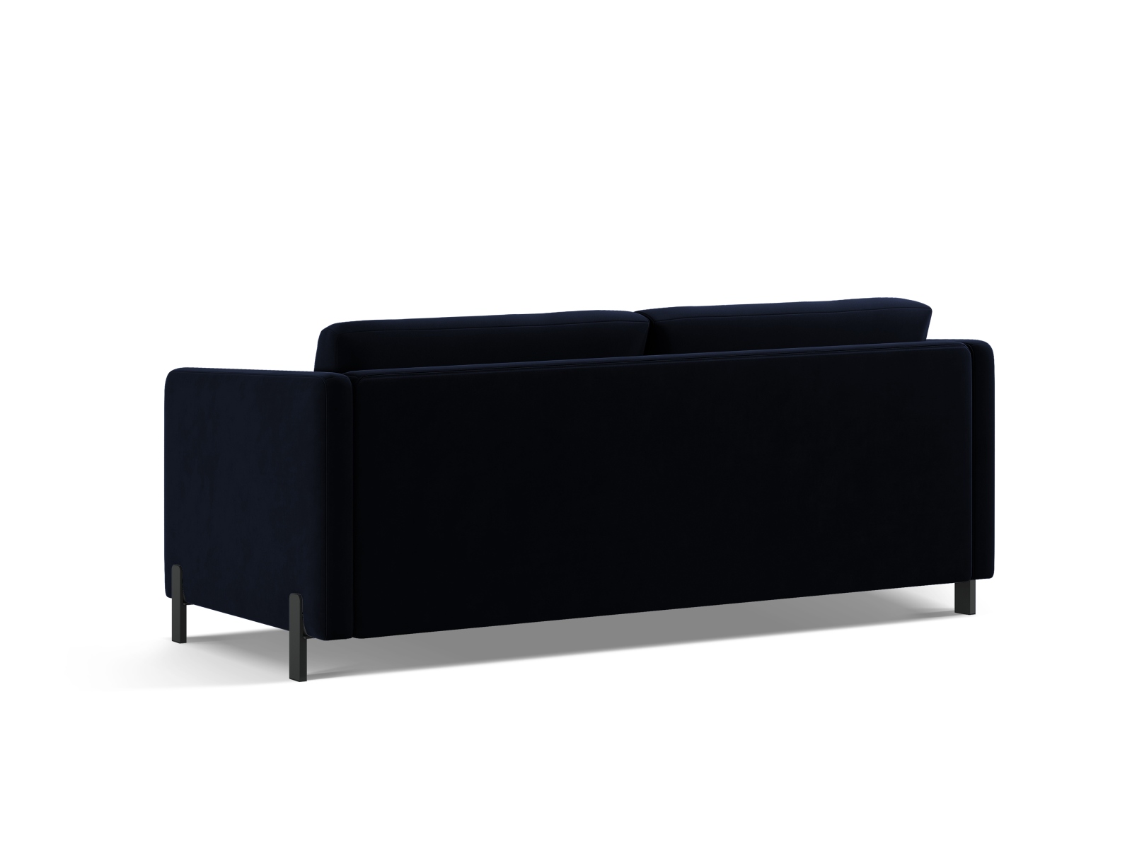 Velvet Sofa With Bed Function, "Gloria", 2 Seats, 186x102x88