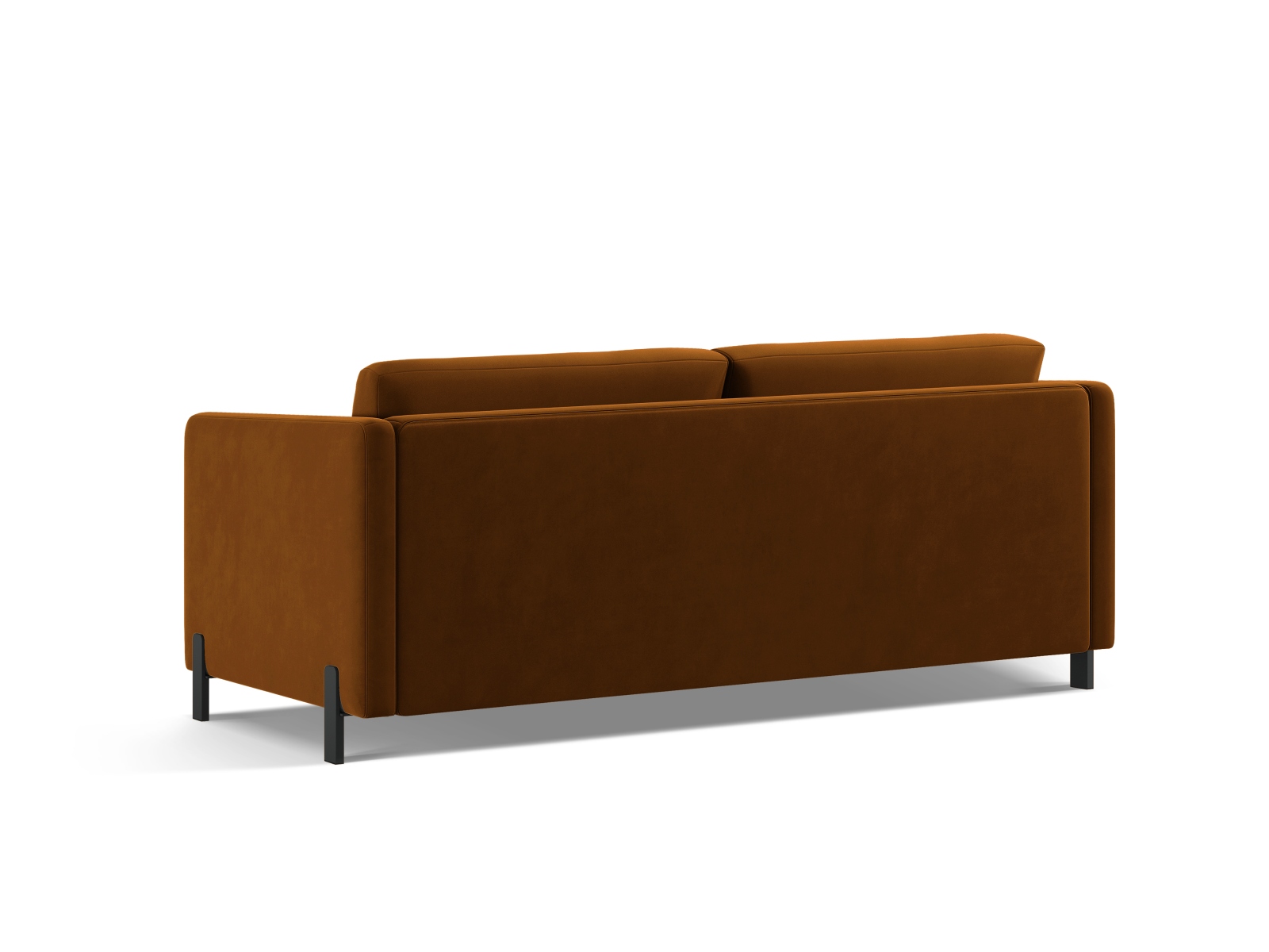 Velvet Sofa With Bed Function, "Gloria", 2 Seats, 186x102x88