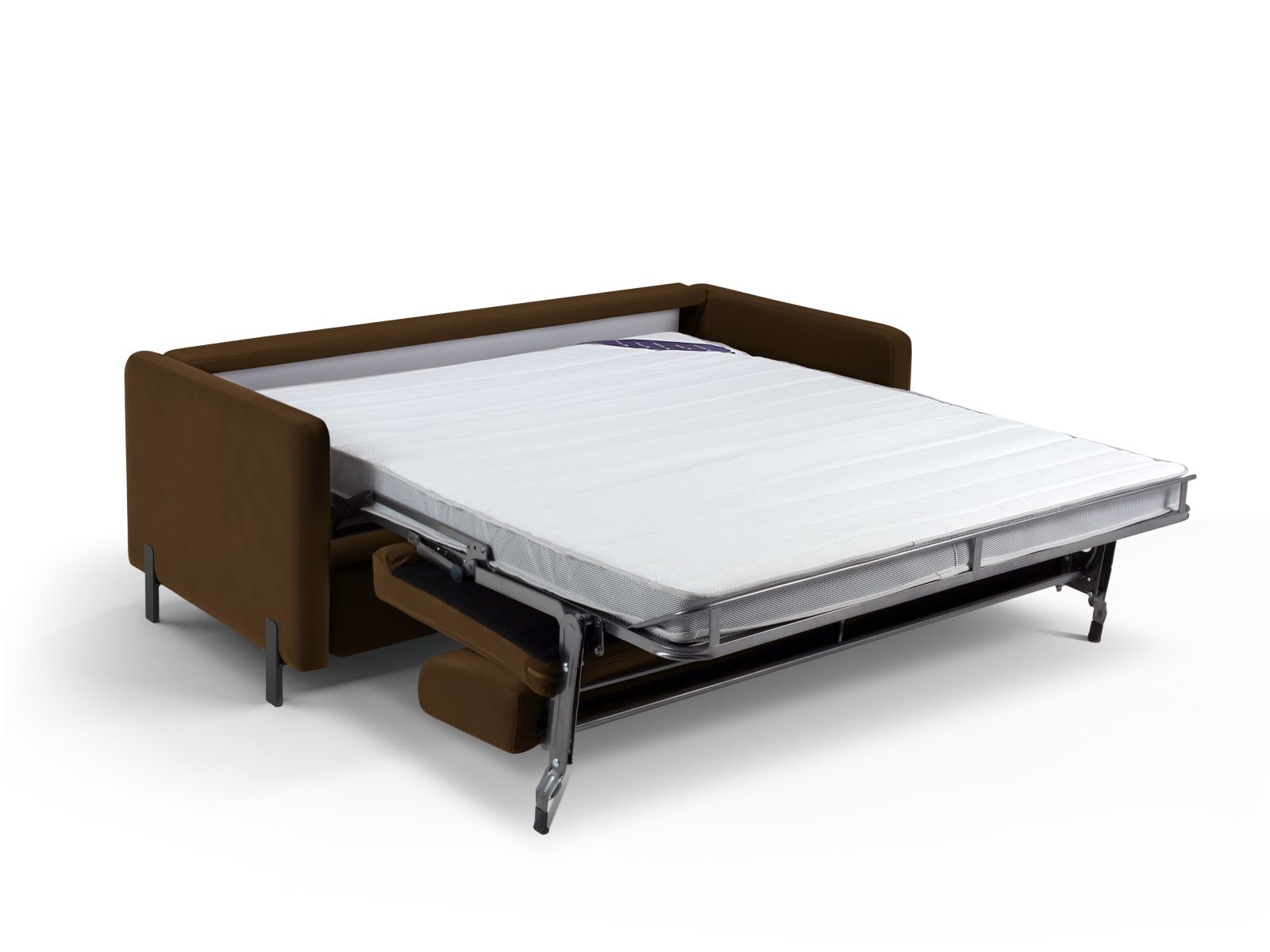 Velvet Sofa With Bed Function, "Gloria", 3 Seats, 206x102x88