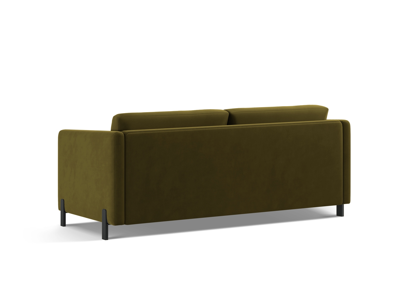 Velvet Sofa With Bed Function, "Gloria", 3 Seats, 206x102x88