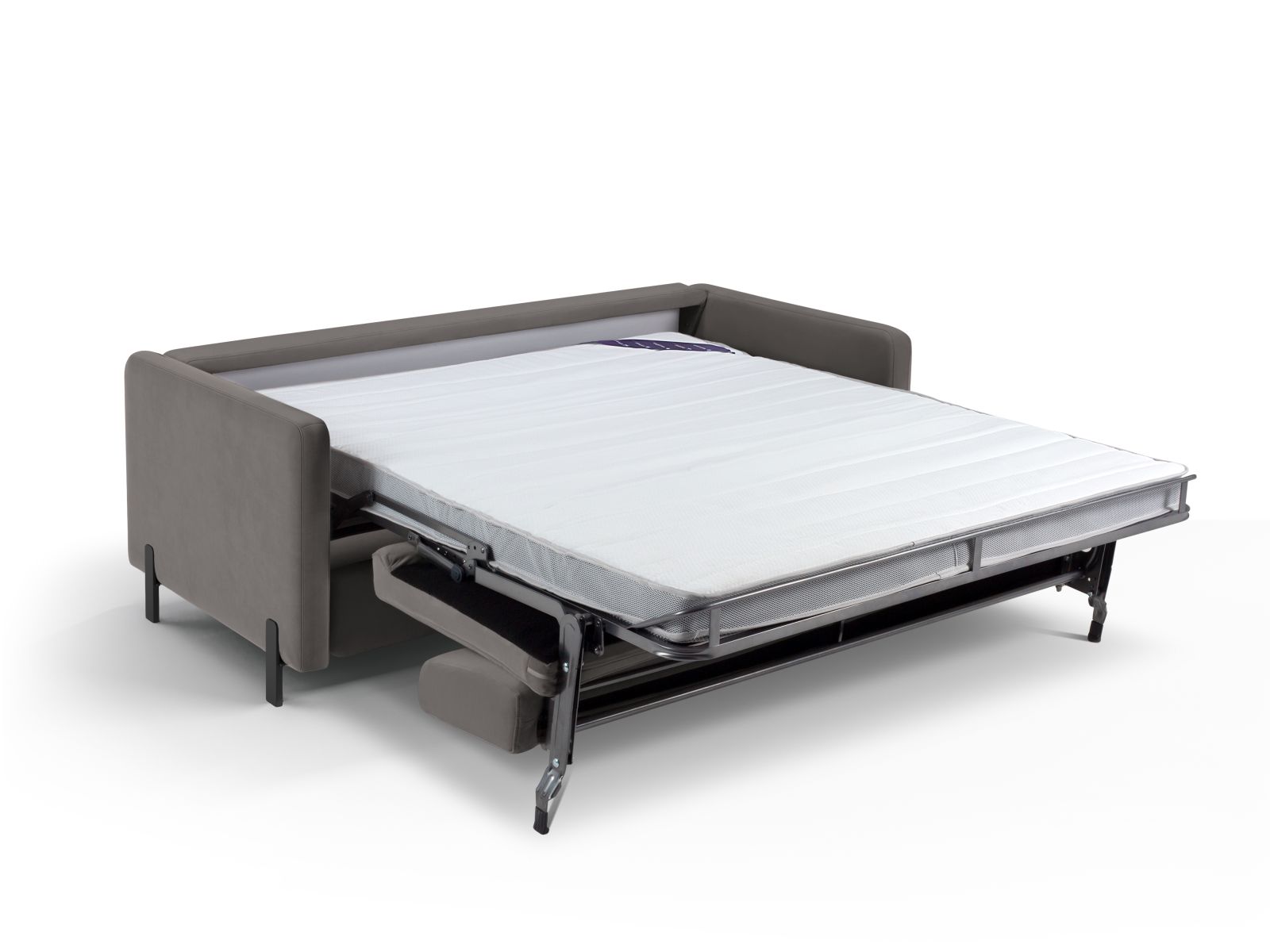 Velvet Sofa With Bed Function, "Gloria", 3 Seats, 206x102x88