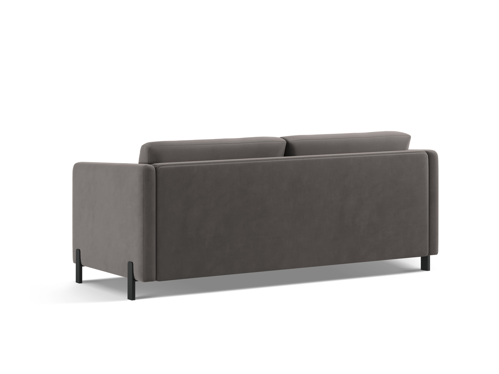 Velvet Sofa With Bed Function, "Gloria", 3 Seats, 206x102x88