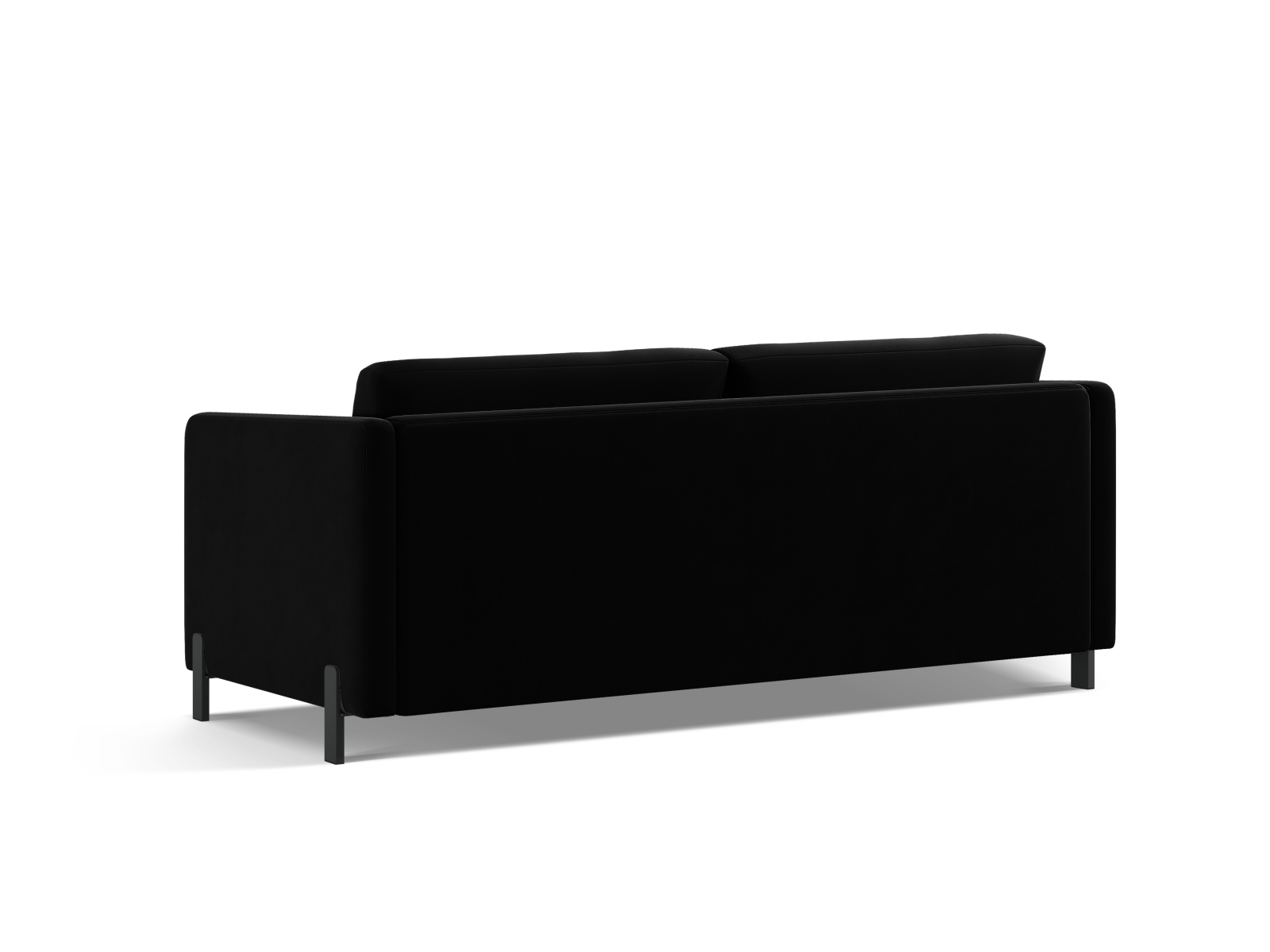 Velvet Sofa With Bed Function, "Gloria", 3 Seats, 206x102x88