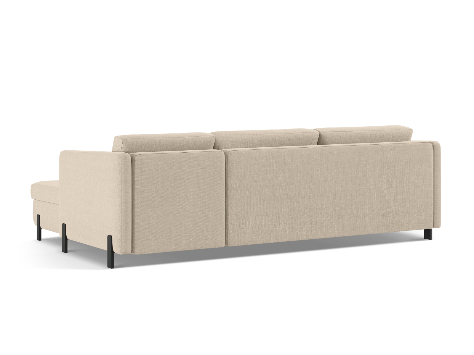 Left Corner Sofa With Bed Function And Box, "Gloria", 5 Seats, 286x170x88