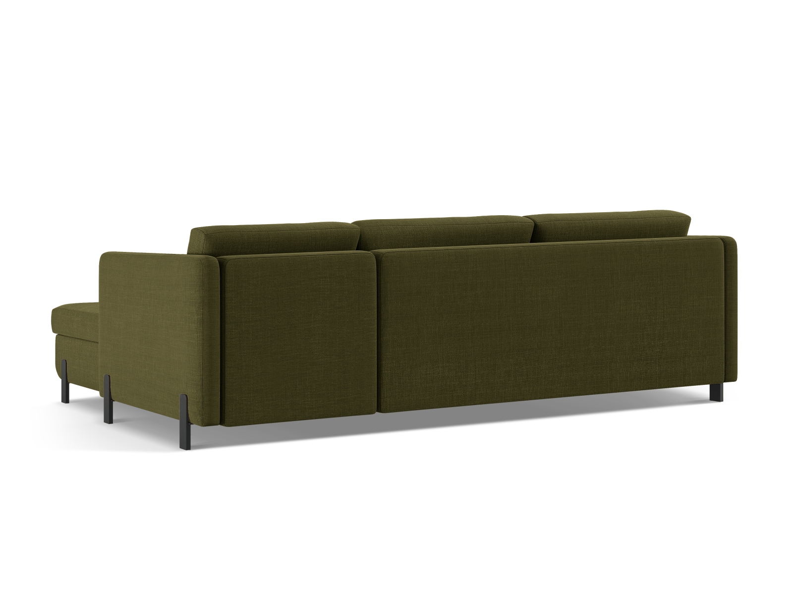 Left Corner Sofa With Bed Function And Box, "Gloria", 5 Seats, 286x170x88