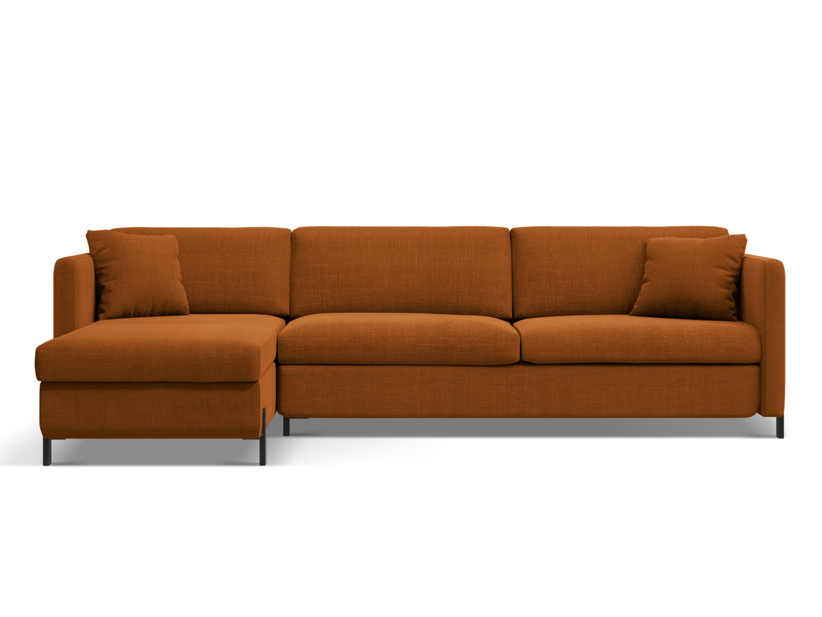 Left Corner Sofa With Bed Function And Box, "Gloria", 5 Seats, 286x170x88