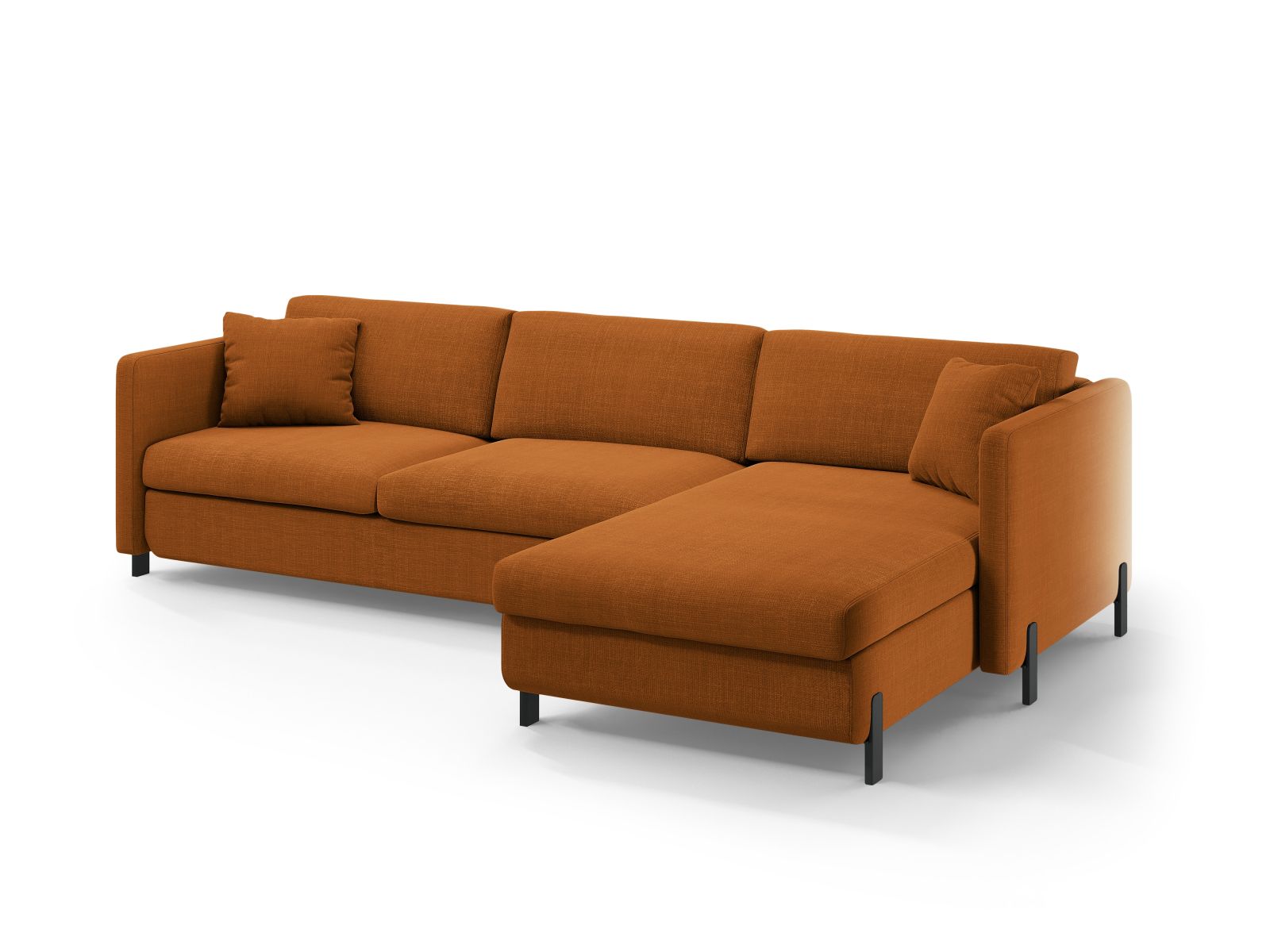 Right Corner Sofa With Bed Function And Box, "Gloria", 5 Seats, 286x170x88