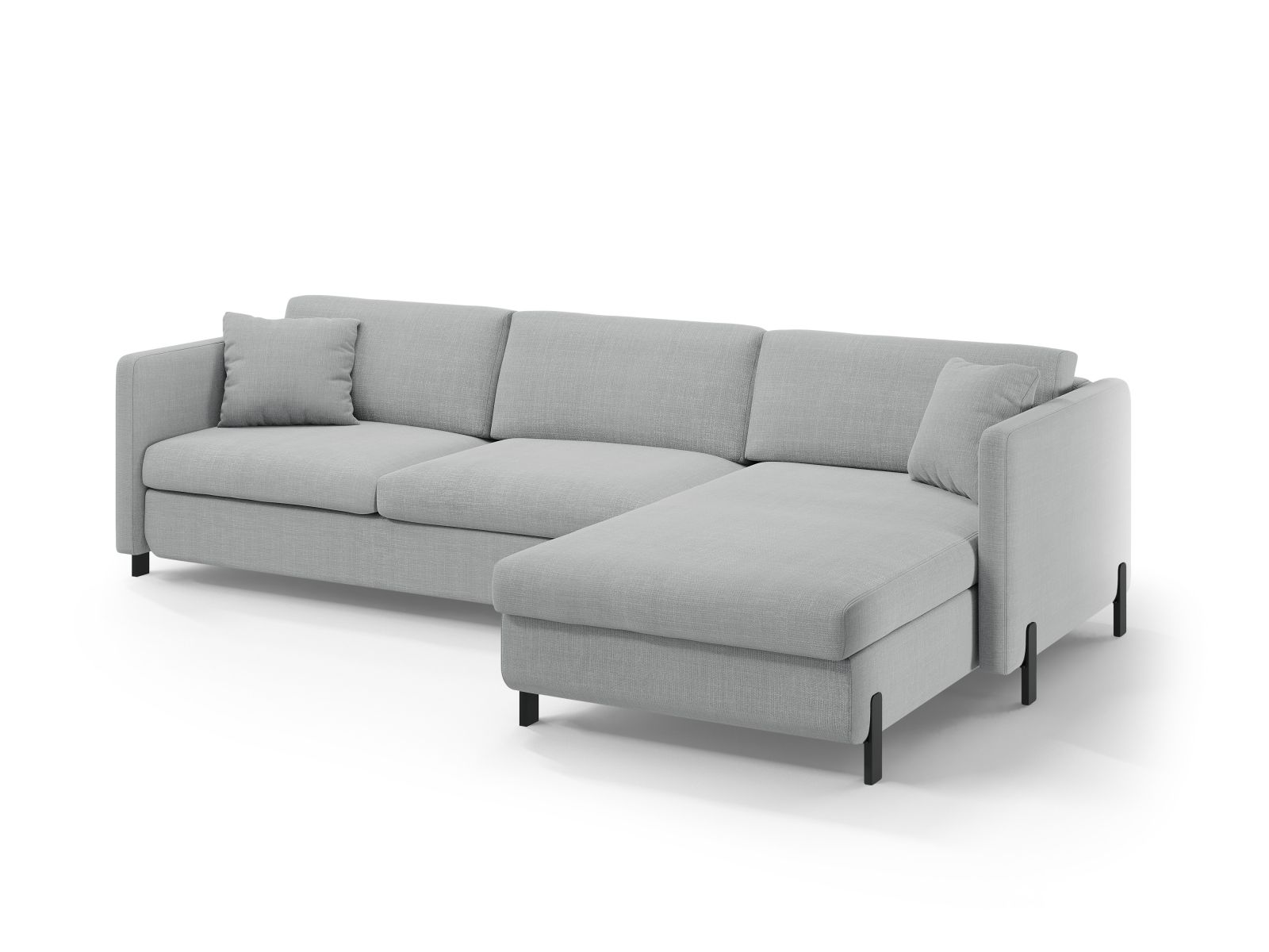 Right Corner Sofa With Bed Function And Box, "Gloria", 5 Seats, 286x170x88