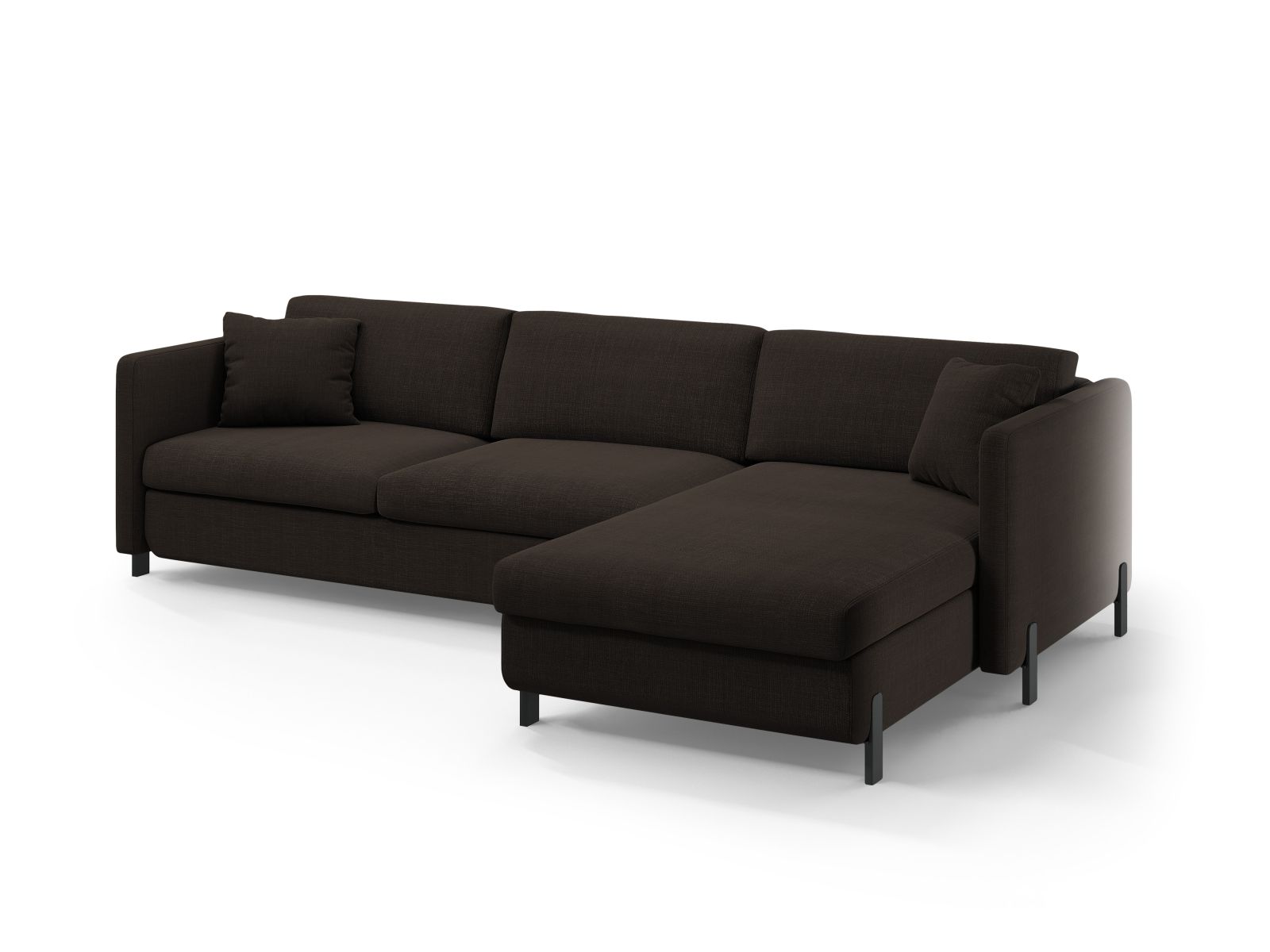 Right Corner Sofa With Bed Function And Box, "Gloria", 5 Seats, 286x170x88