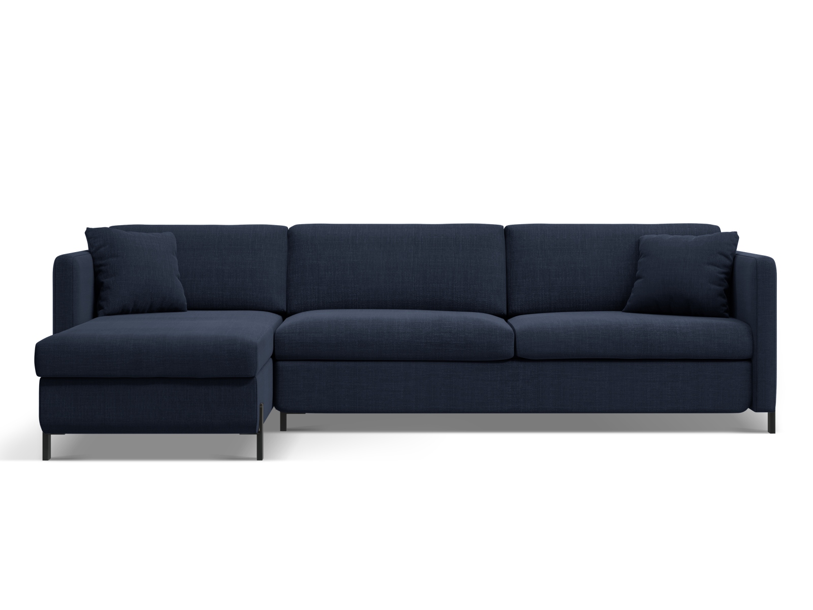 Left Corner Sofa With Bed Function And Box, "Gloria", 4 Seats, 266x170x88