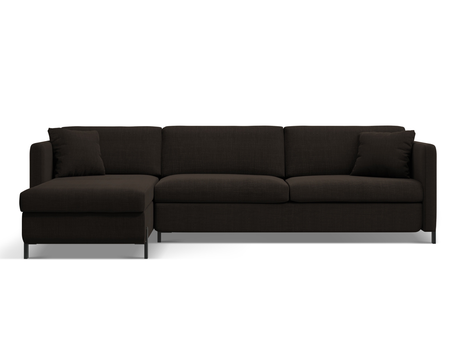 Left Corner Sofa With Bed Function And Box, "Gloria", 4 Seats, 266x170x88