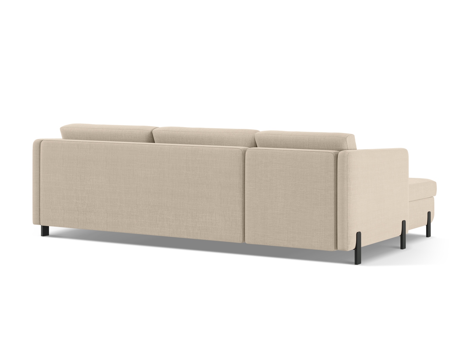 Right Corner Sofa With Bed Function And Box, "Gloria", 4 Seats, 266x170x88