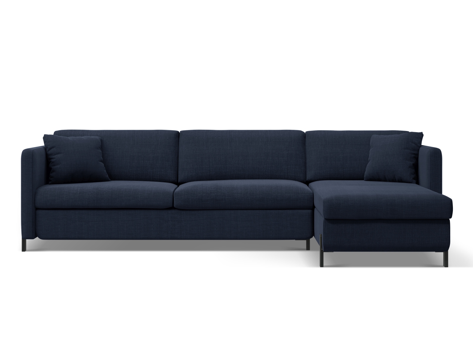 Right Corner Sofa With Bed Function And Box, "Gloria", 4 Seats, 266x170x88