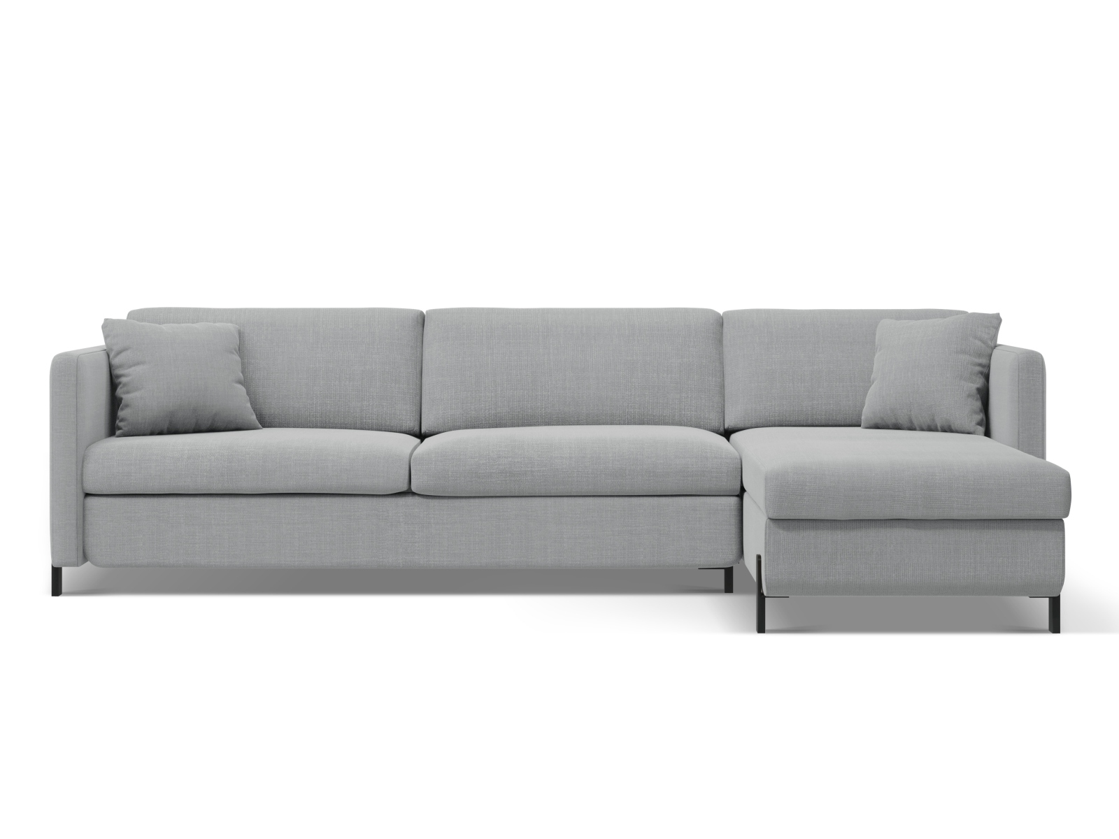 Right Corner Sofa With Bed Function And Box, "Gloria", 4 Seats, 266x170x88