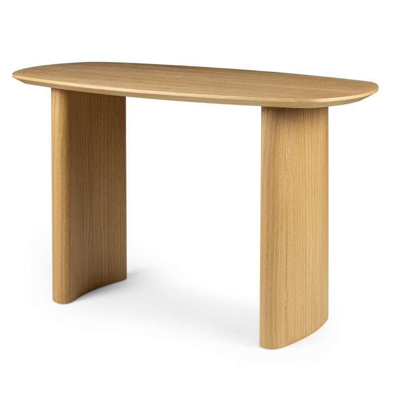 Biurko/konsola Oriento 120 cm, fornir dąb naturalny