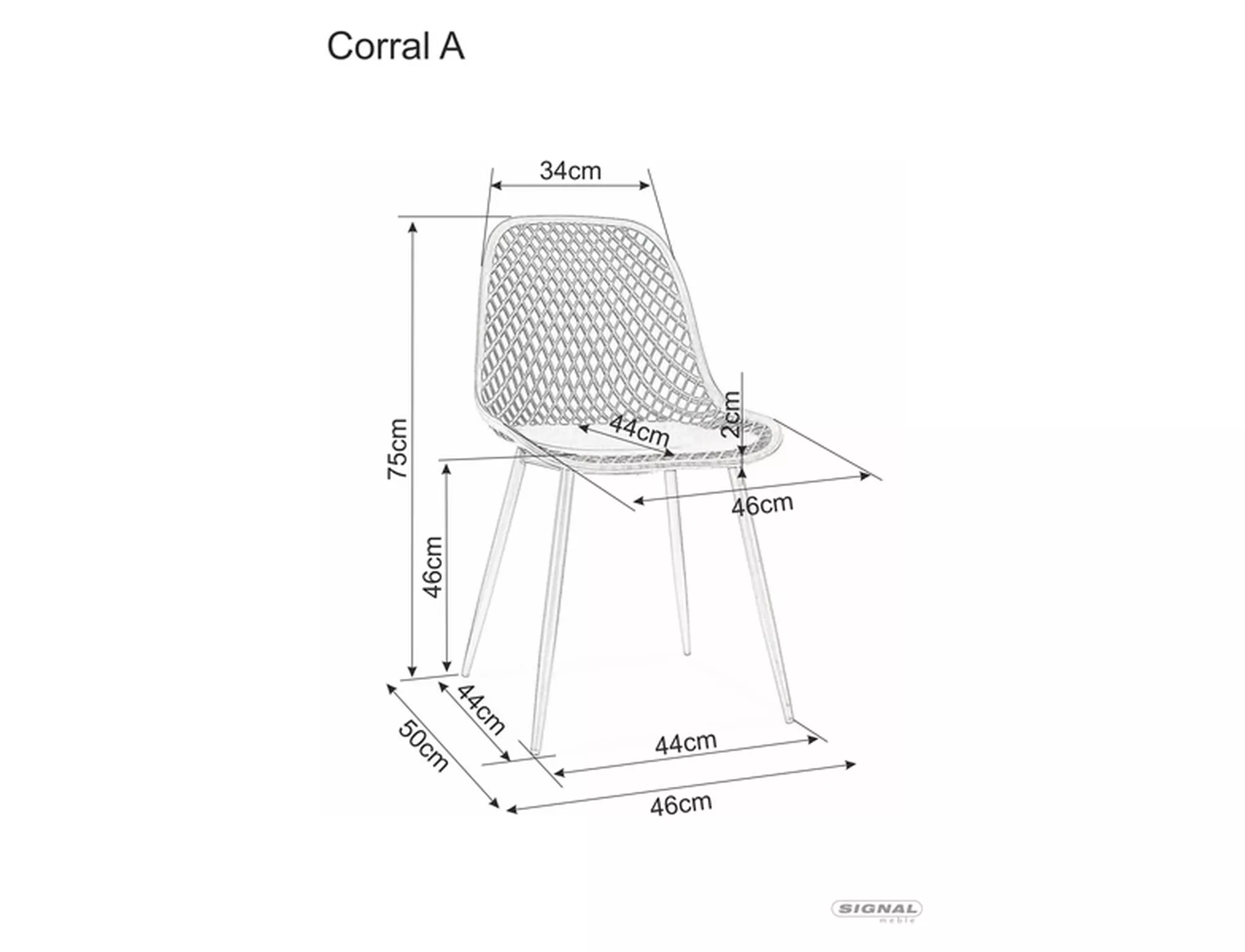 Krzesło Corral A