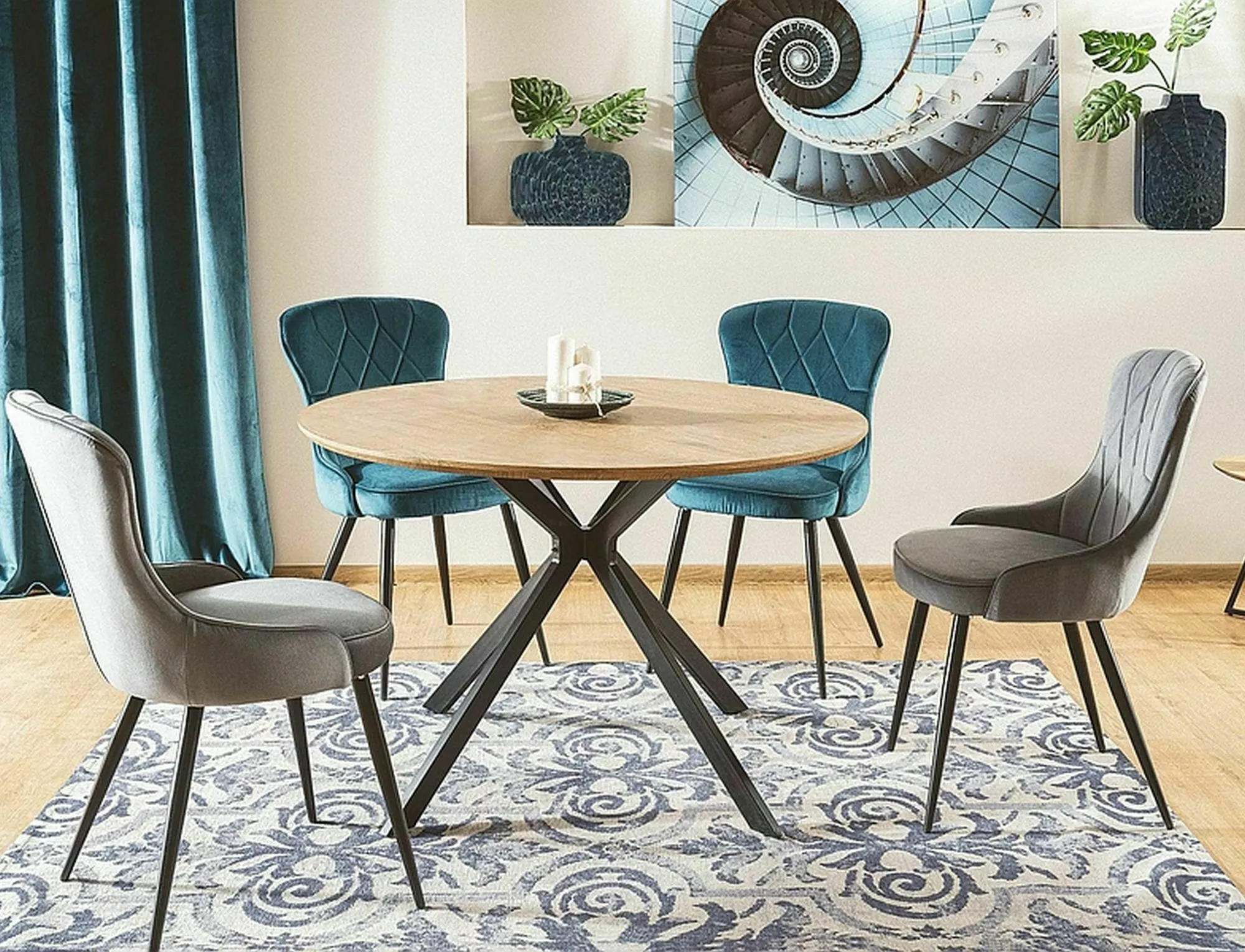Krzesło Lotus Velvet