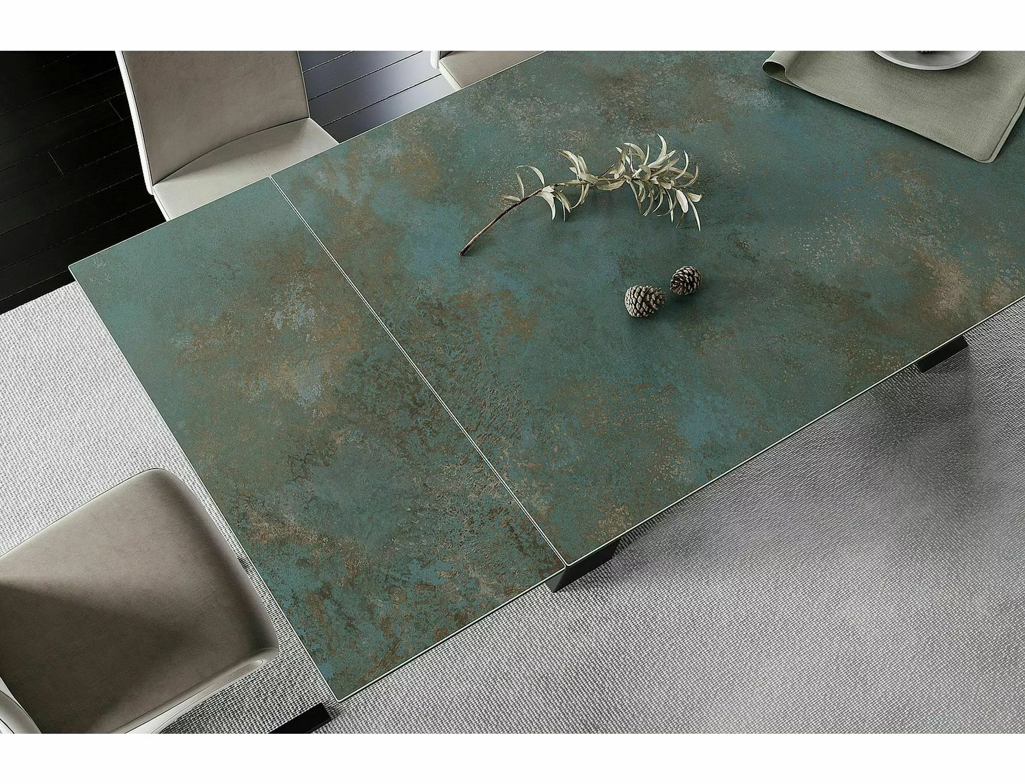 Stół Salvadore Ceramic Ossido Verde
